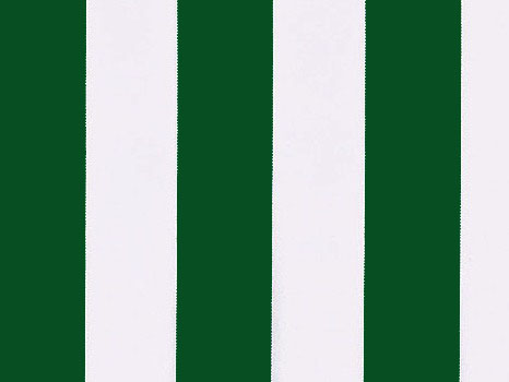 Tessuto di ricambio per Tenda a Striscie Bianche e Verdi in poliestere 5.0m x 3.0m
